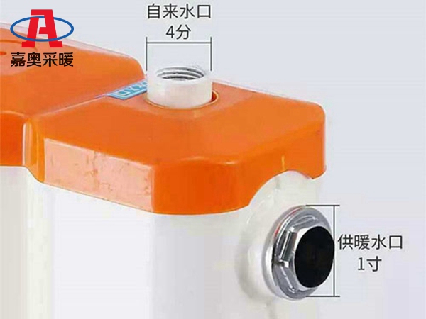 储水式换热器细节图  